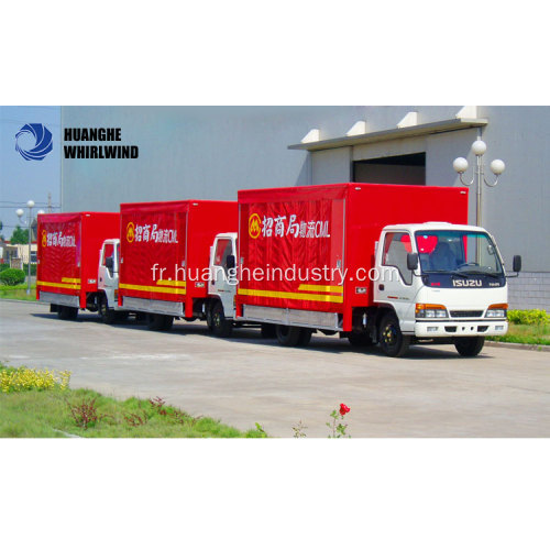 Camion Curtainside de transport de cargaison